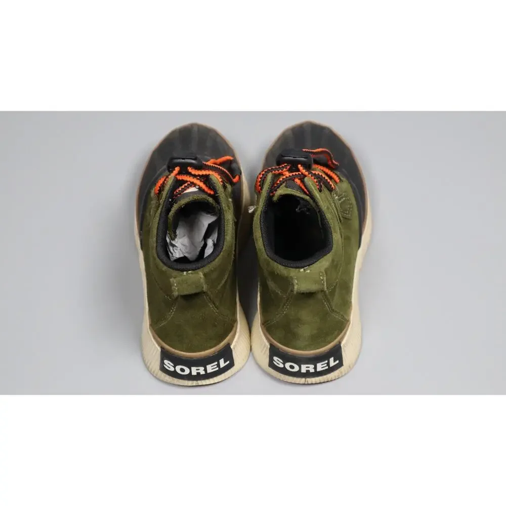 Sorel unisex-child Out N About IV Classic Waterproof Utility Green/Black Size 1